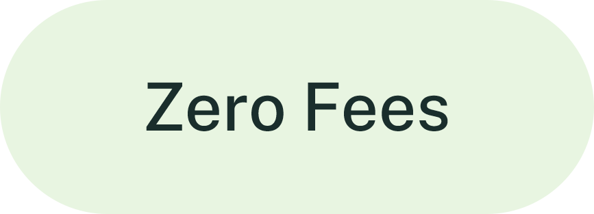 zero fees